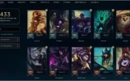 Conta gold 3 Todos os champs