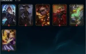 Conta gold 3 Todos os champs