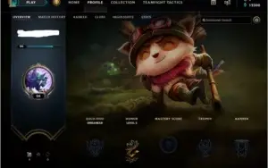 Conta Lol lvl 26 Unranked capsulas intactas