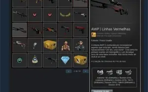 Conta Steam CS GO 3MIL de inventario e mais de mil em jogos