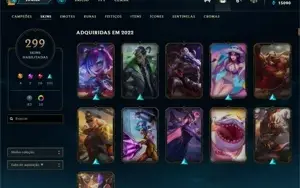 Conta League of Legends