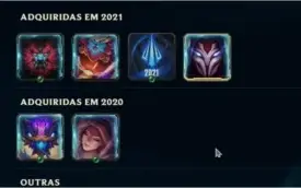 CONTA LEAGUE OF LEGENDS UNRANKED