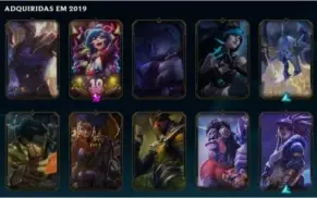 CONTA LEAGUE OF LEGENDS PLATINA 4