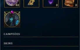 CONTA LEAGUE OF LEGENDS PLATINA 4