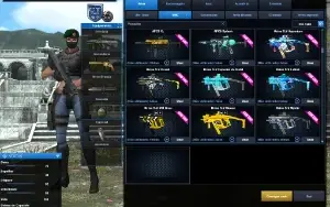 Conta Point Blank General de exército + Clã c/ emblema raro