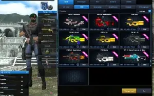 Conta Point Blank General de exército + Clã c/ emblema raro
