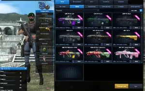 Conta Point Blank General de exército + Clã c/ emblema raro