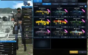 Conta Point Blank General de exército + Clã c/ emblema raro