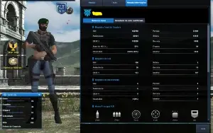 Conta Point Blank General de exército + Clã c/ emblema raro