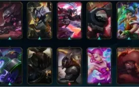 LVL 30, todos os Campeões + 203 Skins!
