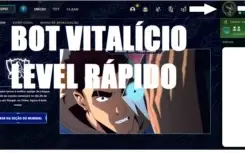 BOT PARA UPAR CONTAS LEAGUE OF LEGENDS - VITALÍCIO