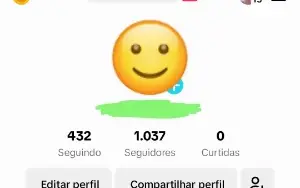 Conta Tiktok Com R$1.140 No Promover ✅ 1K Seguidores Br