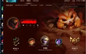 Conta lol GOLV V - Promoção