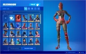 Conta Fortnite Com + 30 Skins De Loja + Salve O Mundo