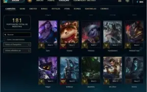 Conta lol, elo prata 1