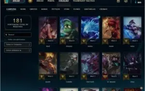 Conta lol, elo prata 1