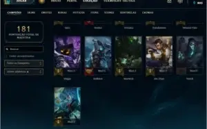 Conta lol, elo prata 1