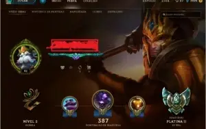 CONTA DE LOL (PLATINA)