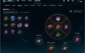 Conta League of Legenda Platina IV - 53 campeões / 22 skins