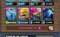 Conta nível 10 3 lendárias sendo uma nível 2 +4000 troféus