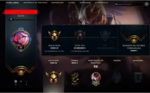 Conta league of legends gold 3