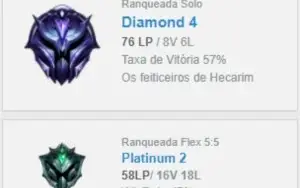 CONTA D3 1PDL 148 CHAMPIONS / 253 SKINS LVL 475 / GM S9