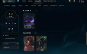 Conta lol Smurf