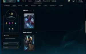 Conta lol Smurf