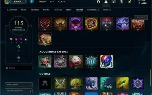 Conta League of Legends 475 Skins