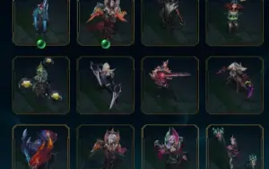 CONTA com 199 skins (quase todas da katarina) 24kEA
