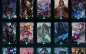 CONTA com 199 skins (quase todas da katarina) 24kEA
