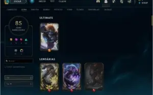 Conta League Of Legends - Season 4 - 85+ skins