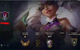 Conta full acesso lol ex challenger e valorant ex imortal.