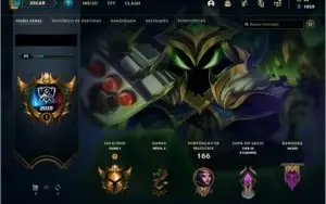 Conta LoL 20 skins - 2015