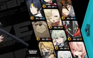 Conta Zenless Zone Zero LVL 47 Miyabi+Yanagi+Astra