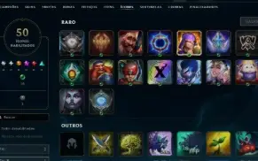 Lol Lvl 43, Unranked, Upada Na Mão, 5 Skins, 8K Ea, 37Champ