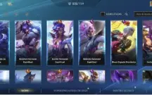 Conta Wild Rift 535 skins