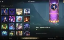 Conta Wild Rift 535 skins