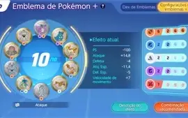 Conta Pokémon Unite Top com Muita Gema