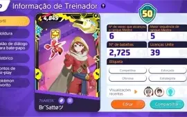 Conta Pokémon Unite Top com Muita Gema