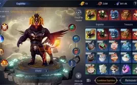 CONTA MIR4 COM PET LENDARIO LV 86 122KPP