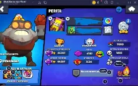 CONTA BRAWL STARS FULL ACESSO|46K+ TROFÉUS | 88/88 BRAWLERS