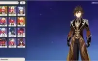Genshin Impact Zhongli, Ningguang, Jean, Mona + Atlas AR 50