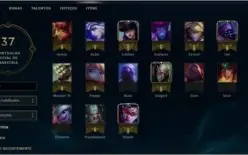 CONTA League of Legends - Prata 5 + Champs+ e Skins, Top!!