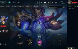 Conta LoL Lvl 364, Platina na season de 2022