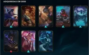 Platina 3, 100+ skins, 24 campeos