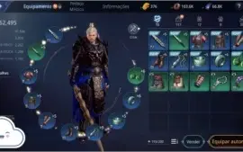 Conta Mir4  em constante evoluçao 62K de pw