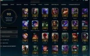 Conta Diamante V  League of Legends