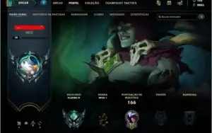 Conta League of legends ótima