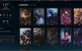 Conta League of legends ótima